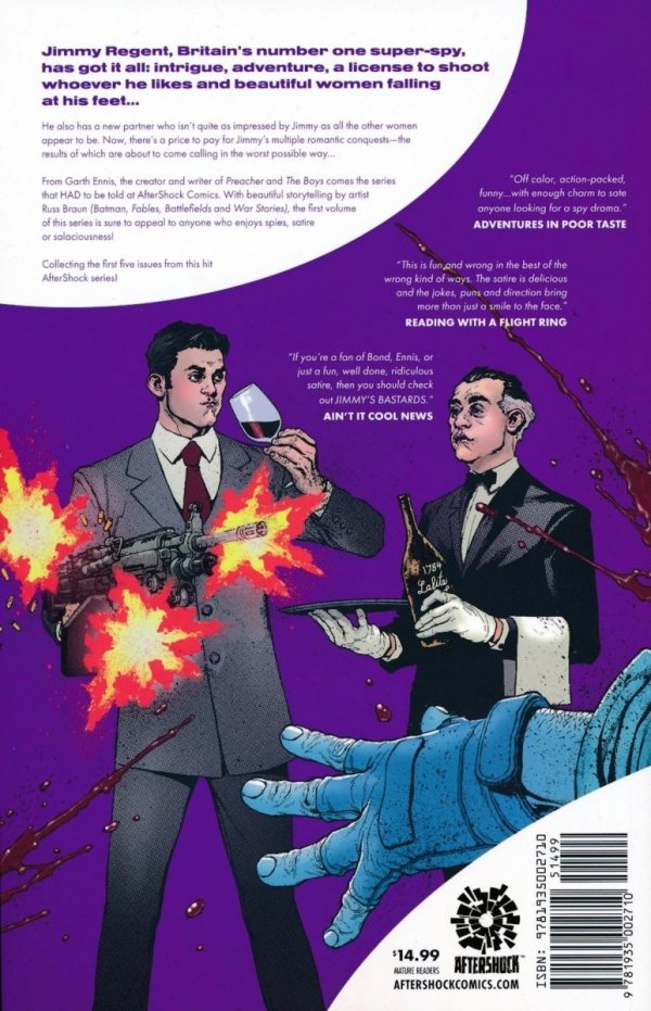 JIMMYS BASTARDS VOL 01 TRIGGER WARNING TP [9781935002710] **PROMOCJA SUPER SALE**