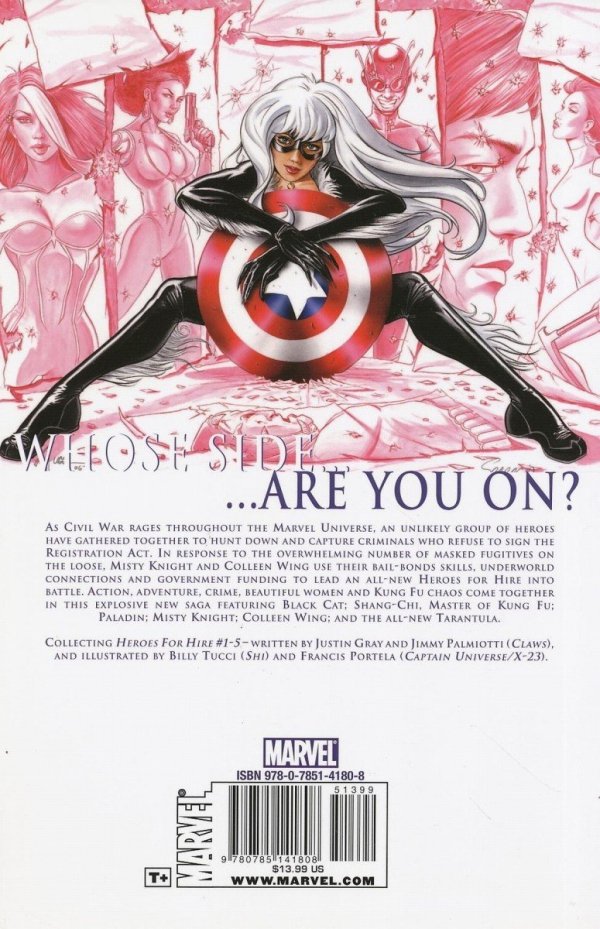 CIVIL WAR HEROES FOR HIRE TP [9780785141808]