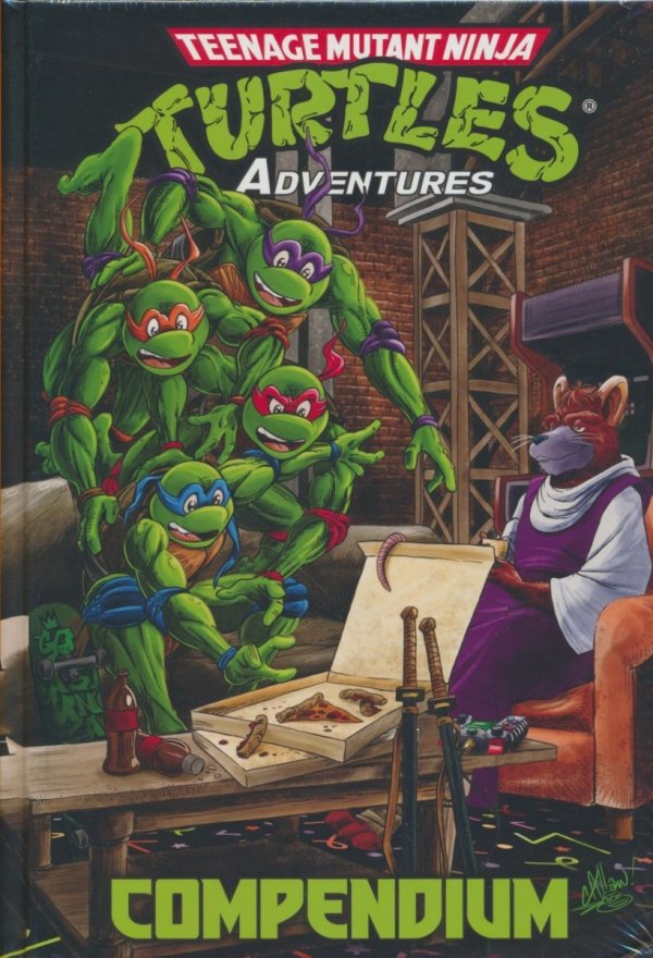 TEENAGE MUTANT NINJA TURTLES ADVENTURES COMPENDIUM VOL 01 HC [9798887240855]
