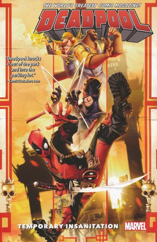 DEADPOOL WORLDS GREATEST VOL 04 TEMPORARY INSANITATION TP [9781302900915] **OFERTA SPECJALNA**