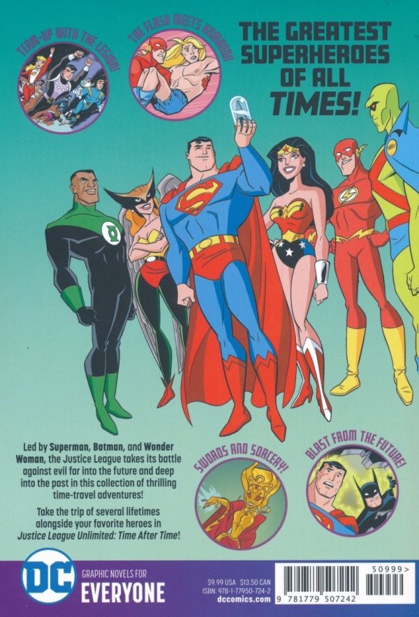 JUSTICE LEAGUE UNLIMITED TIME AFTER TIME TP [9781779507242]