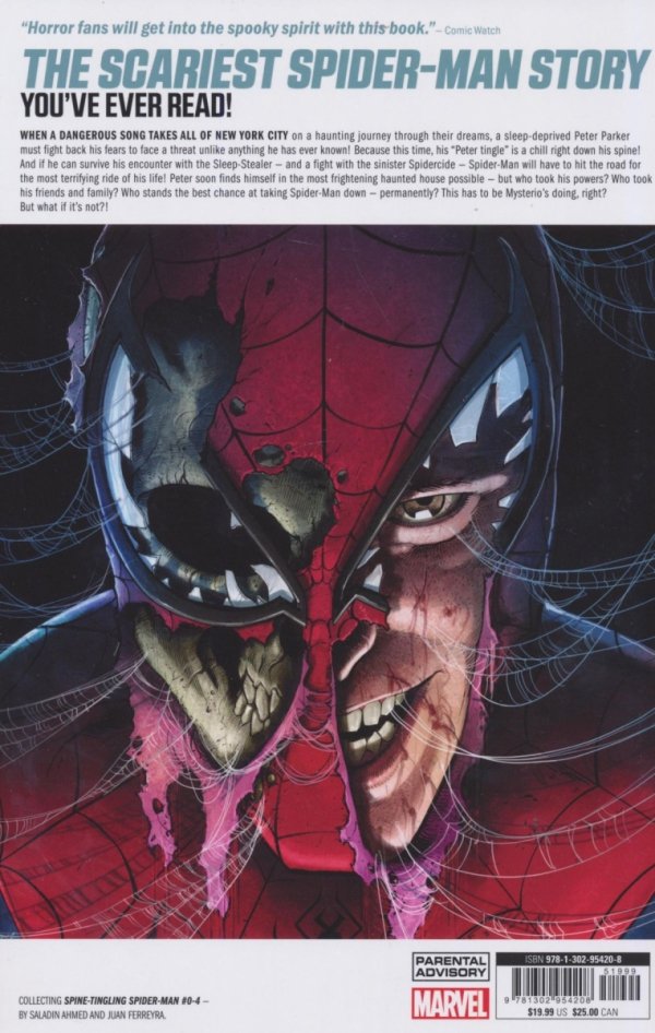 SPINE-TINGLING SPIDER-MAN TP [9781302954208]