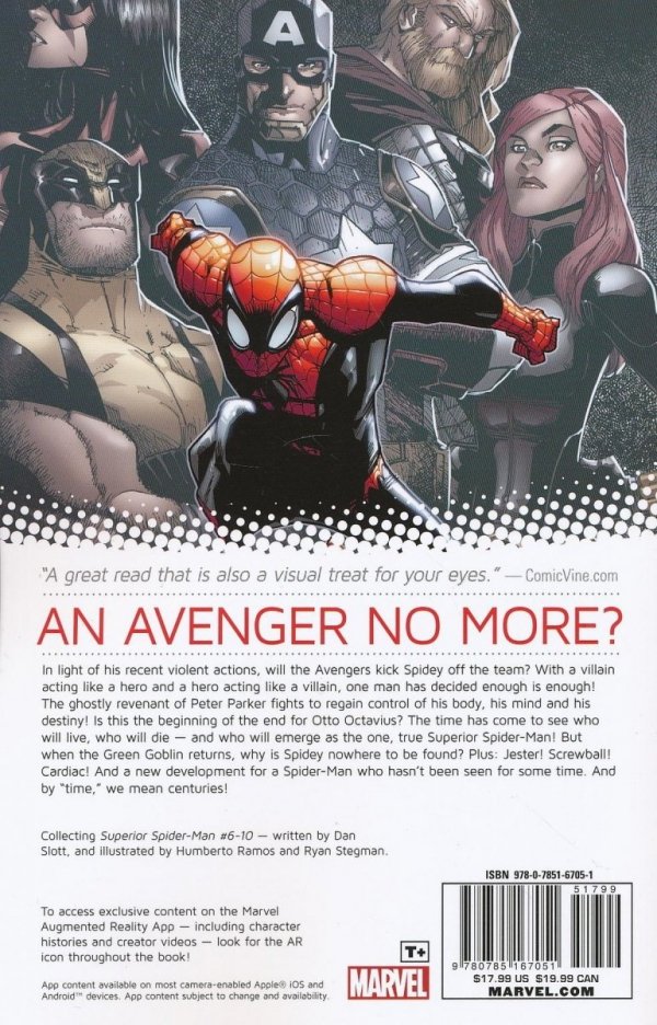 SUPERIOR SPIDER-MAN VOL 02 A TROUBLED MIND TP [9780785167051] **OFERTA SPECJALNA**