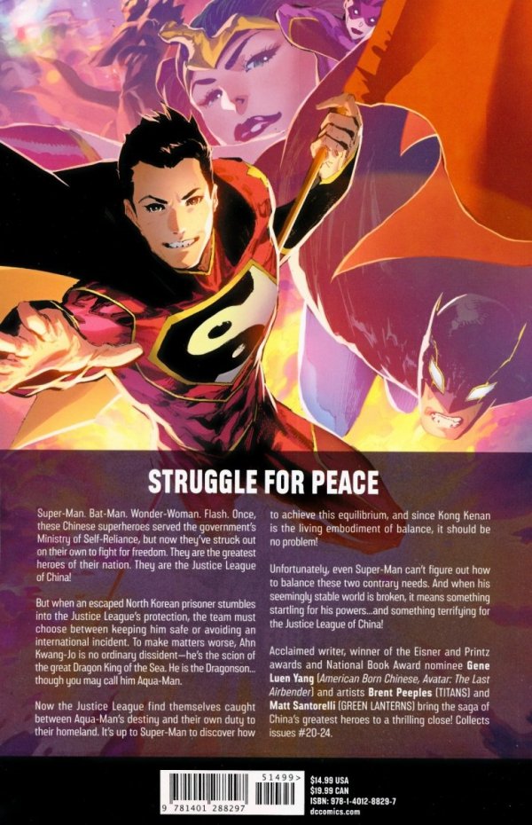 NEW SUPER-MAN AND THE JUSTICE LEAGUE OF CHINA TP [9781401288297] **promocja TOMY**