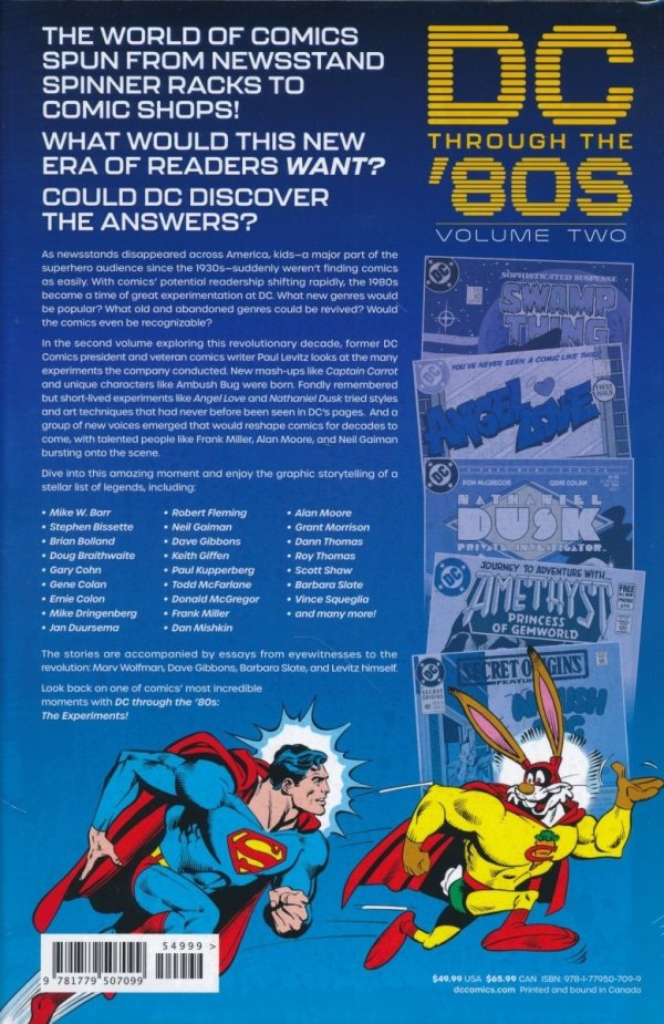 DC THROUGH THE 80S THE EXPERIMENTS HC [9781779507099]
