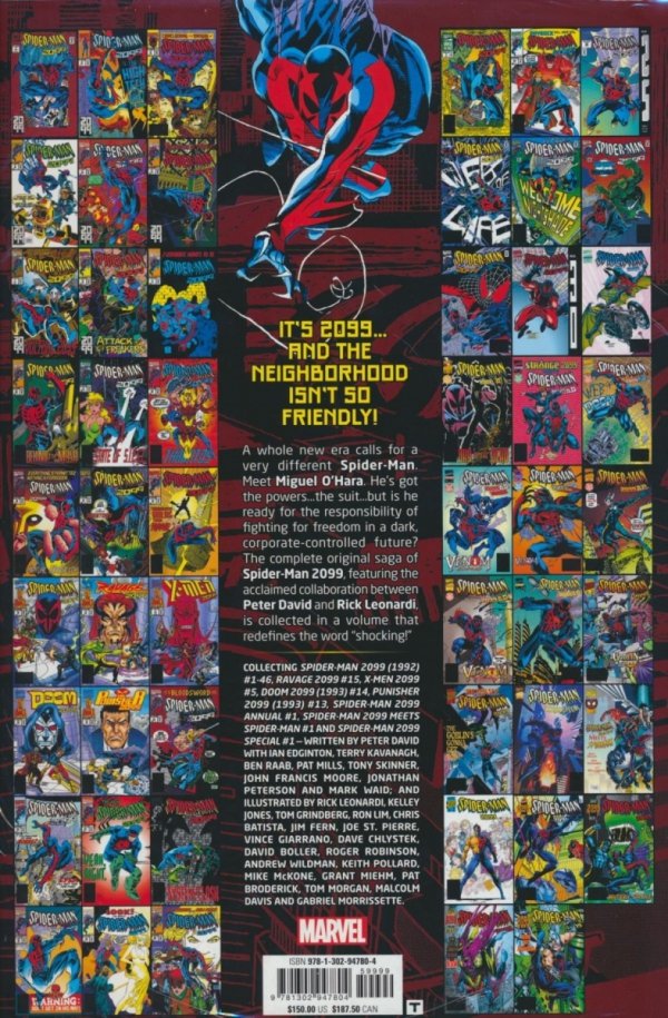 SPIDER-MAN 2099 OMNIBUS VOL 01 HC [VARIANT] [9781302947804] **OFERTA EKSPOZYCYJNA**