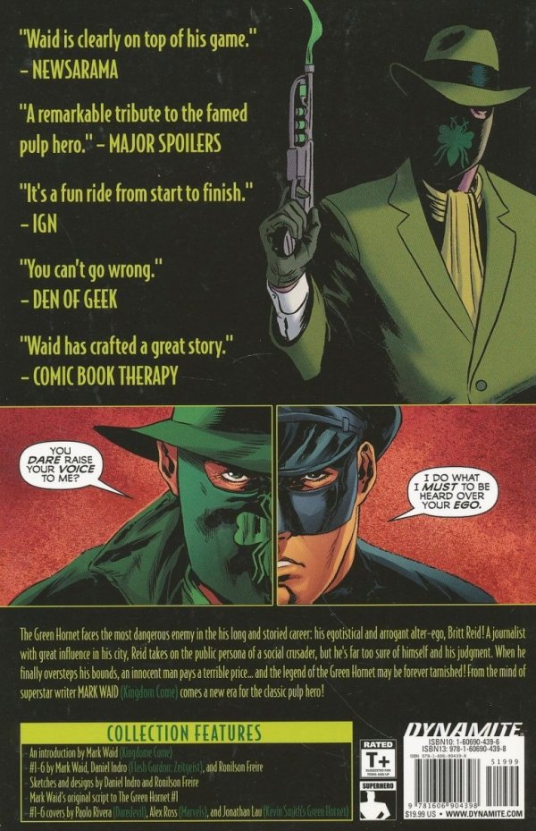 GREEN HORNET VOL 01 BULLY PULPIT TP [9781606904398]