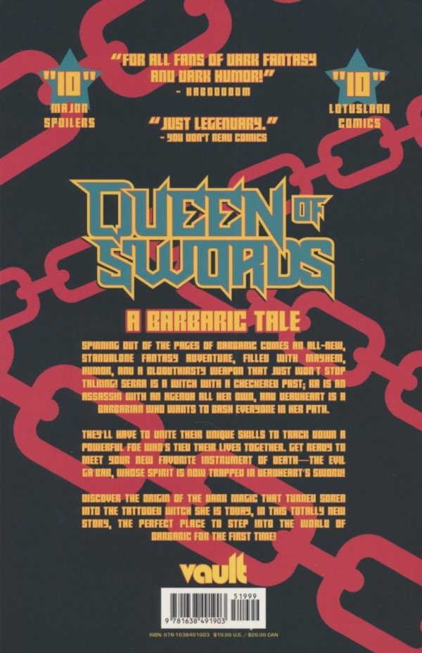 QUEEN OF SWORDS A BARBARIC STORY VOL 01 TP [9781638491903]