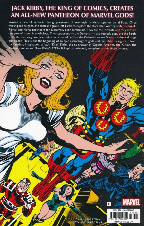 ETERNALS BY JACK KIRBY THE COMPLETE COLLECTION TP [STANDARD] [9781302922009] **OFERTA SPECJALNA**