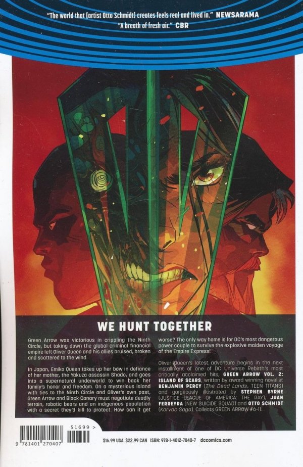 GREEN ARROW VOL 02 ISLAND OF SCARS TP [9781401270407]