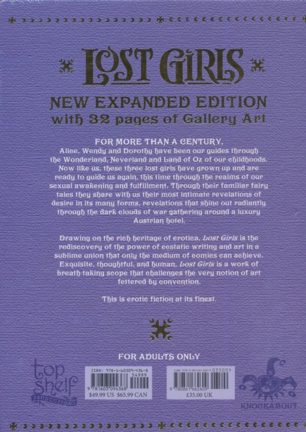 LOST GIRLS EXPANDED EDITION HC [9781603094368]
