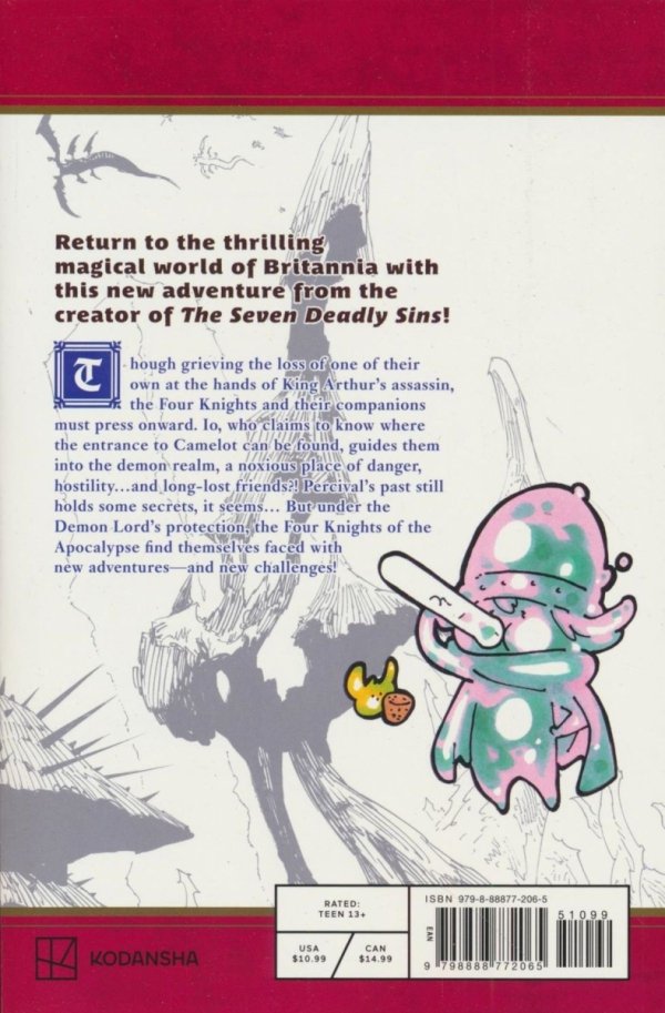 SEVEN DEADLY SINS FOUR KNIGHTS OF THE APOCALYPSE VOL 13 TP [9798888772065]