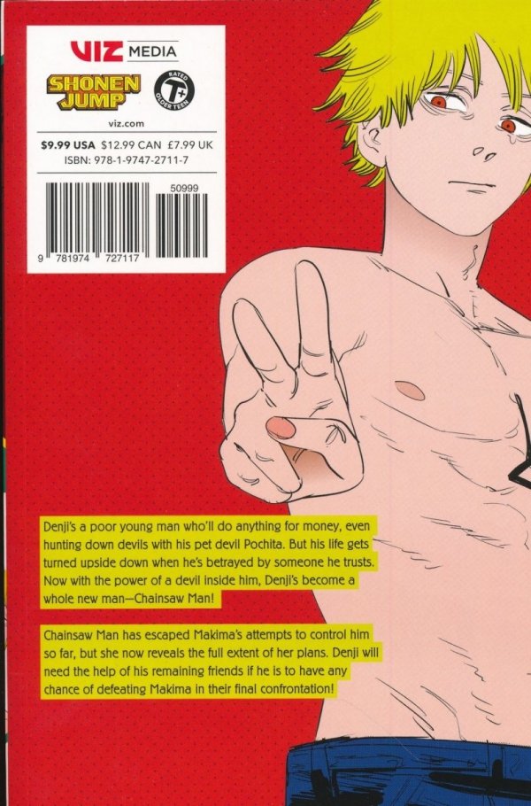 CHAINSAW MAN VOL 11 GN [9781974727117]