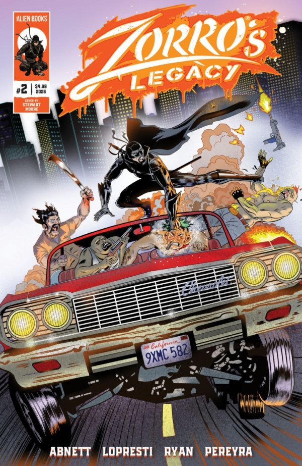 ZORROS LEGACY #2 VARIANT B MOORE [73238818484200221]