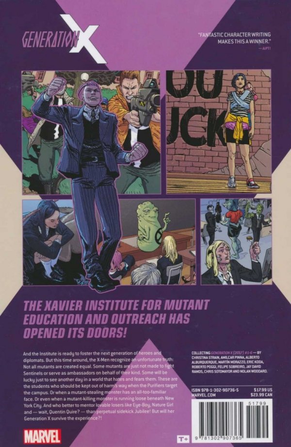 GENERATION X VOL 01 NATURAL SELECTION TP [9781302907365]