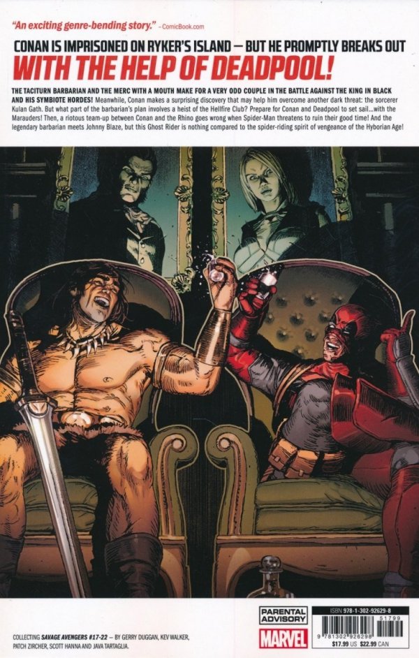 SAVAGE AVENGERS VOL 04 KING IN BLACK TP [9781302926298]