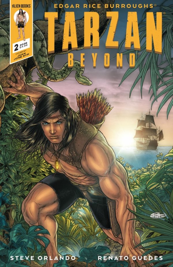 TARZAN BEYOND #2 VARIANT B RYP [73238818474300221]