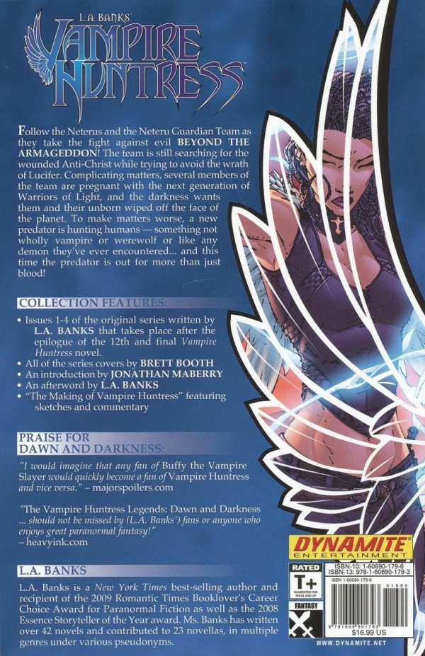 LA BANKS VAMPIRE HUNTRESS DAWN AND DARKNESS VOL 01 TP [9781606901793] **promocja TOMY**