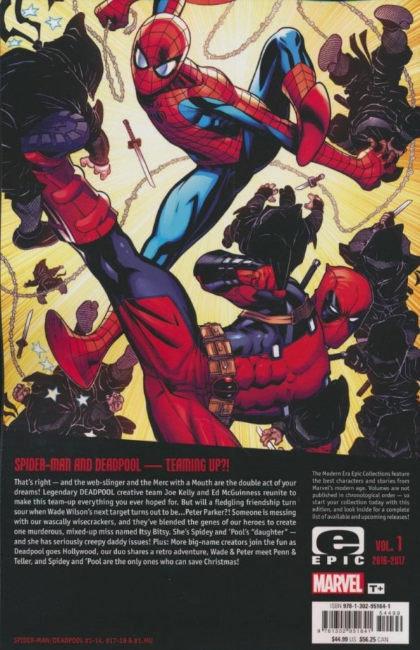 SPIDER-MAN DEADPOOL MODERN ERA EPIC COLLECTION ISNT IT BROMANTIC TP [9781302951641] **promocja TOMY**