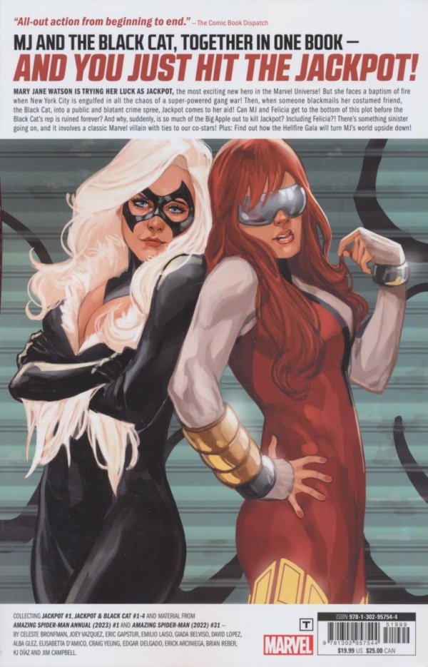 JACKPOT AND BLACK CAT TP [9781302957544]