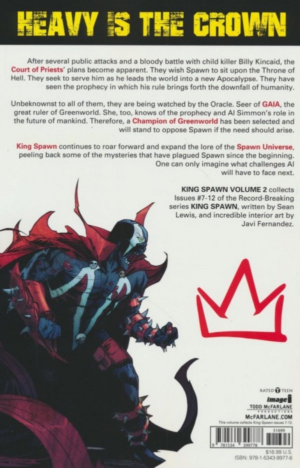 KING SPAWN VOL 02 TP [9781534399778]