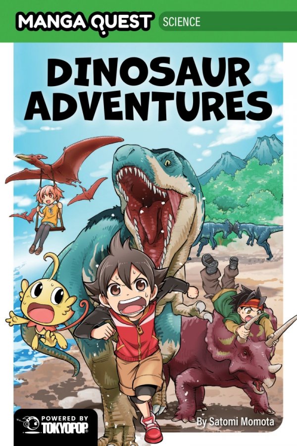 MANGA QUEST SCIENCE DINOSAUR ADVENTURES TP [9781427878489]