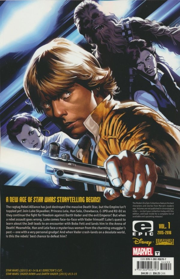 STAR WARS MODERN ERA EPIC COLLECTION SKYWALKER STRIKES TP [9781302956707] **promocja STOCK SALE**