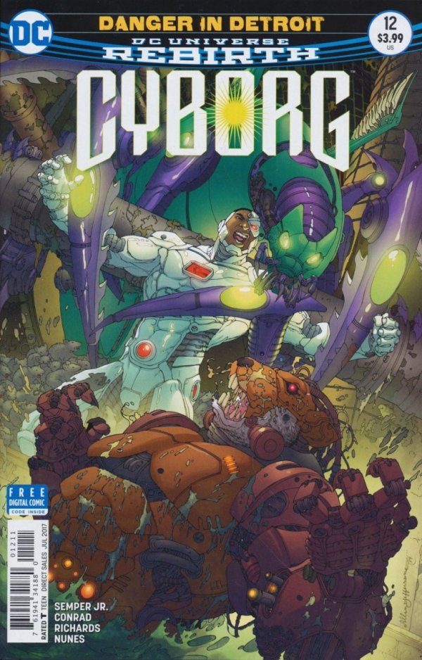 CYBORG [34188] #12 CVR A [76194134188001211]