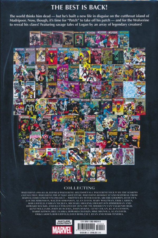 WOLVERINE OMNIBUS VOL 02 HC [VARIANT] [9781302945145] **promocja TOMY**