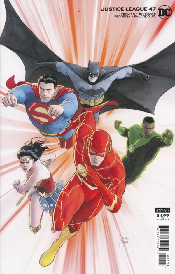 JUSTICE LEAGUE [35724] #47 CVR B [76194135724904721] **promocja ZESZYTY**