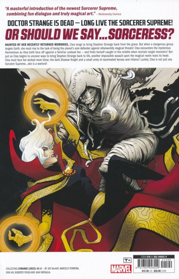 STRANGE VOL 01 I BELONG TO DEATH TP [9781302946029]