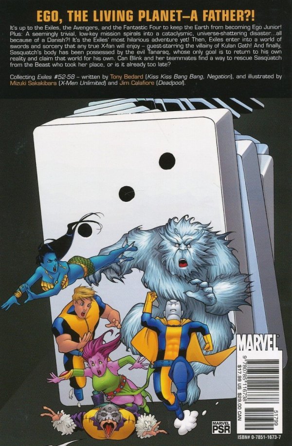 EXILES VOL 09 BUMP IN THE NIGHT TP [9780785116738]