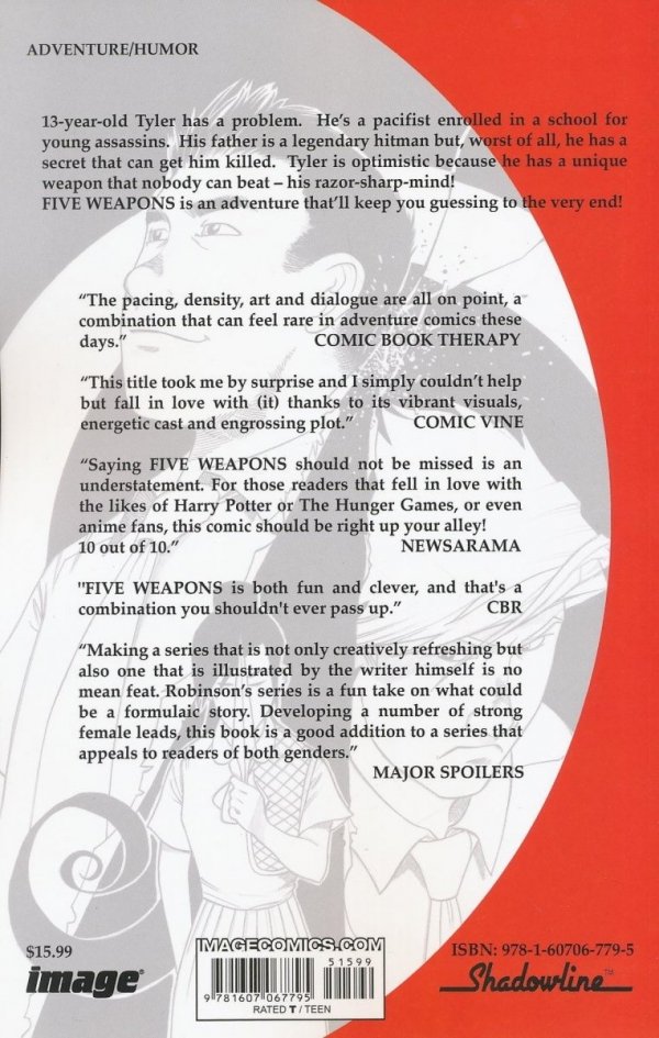 FIVE WEAPONS VOL 01 MAKING THE GRADE TP [9781607067795] **promocja TOMY**