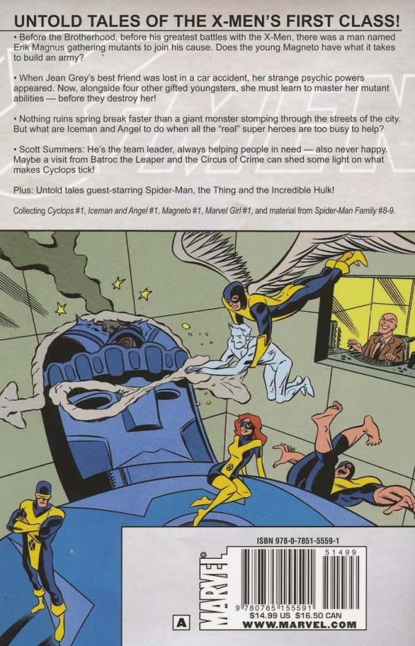 X-MEN FIRST CLASS CLASS PORTRAITS TP [9780785155591] **promocja TOMY**