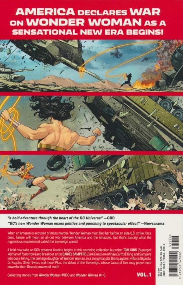 WONDER WOMAN VOL 01 OUTLAW TP [VARIANT] [9781779528902] **OFERTA SPECJALNA**