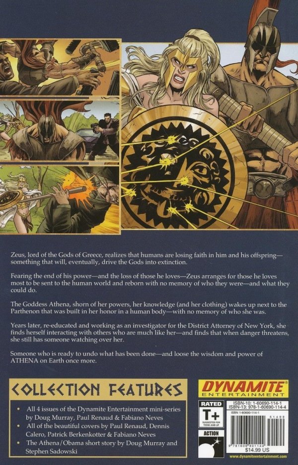 ATHENA VOL 01 TP [9781606901144] **OFERTA SPECJALNA**
