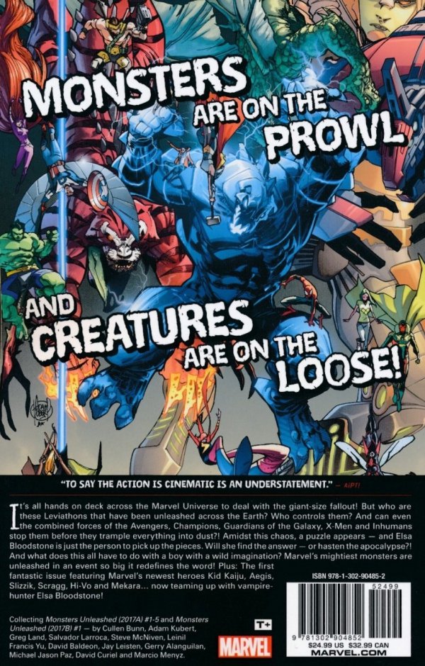 MONSTERS UNLEASHED TP [9781302904852]