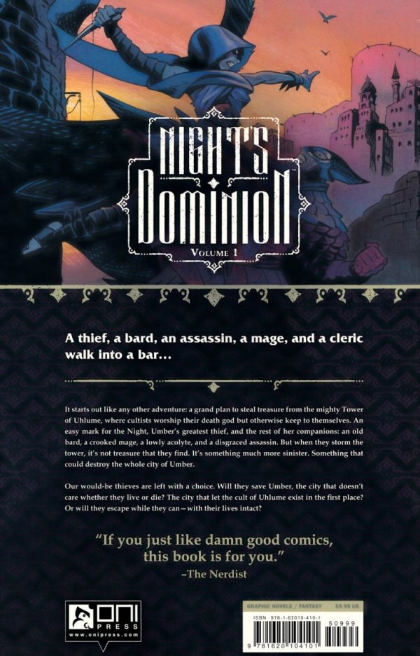 NIGHTS DOMINION VOL 01 TP [9781620104101] **promocja TOMY**