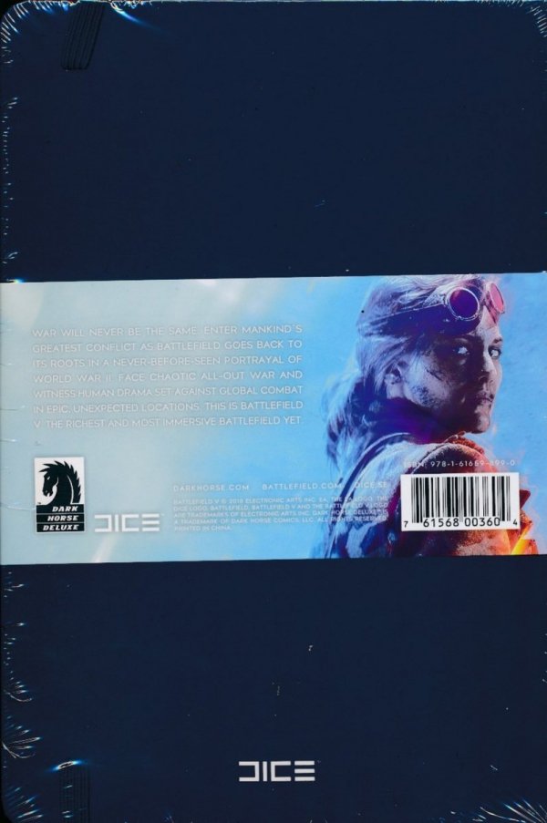 BATTLEFIELD V BLANK JOURNAL WITH POCKET HC [761568003604]