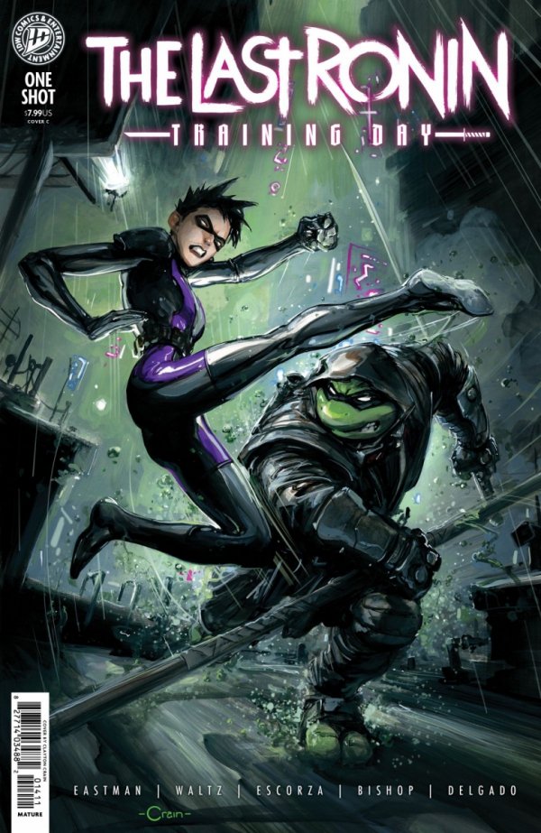 TEENAGE MUTANT NINJA TURTLES THE LAST RONIN TRAINING DAY VARIANT C CRAIN [82771403551300131]