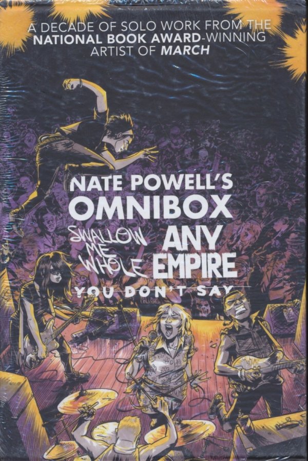 NATE POWELLS OMNIBOX FEATURING SWALLOW ME WHOLE ANY EMPIRE AND YOU DONT SAY BOX SET TP [9781603094092] **OFERTA EKSPOZYCYJNA**