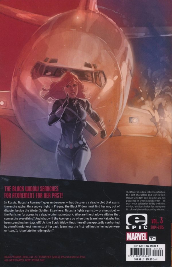 BLACK WIDOW MODERN ERA EPIC COLLECTION CHAOS TP [9781302956431] **promocja STOCK SALE**