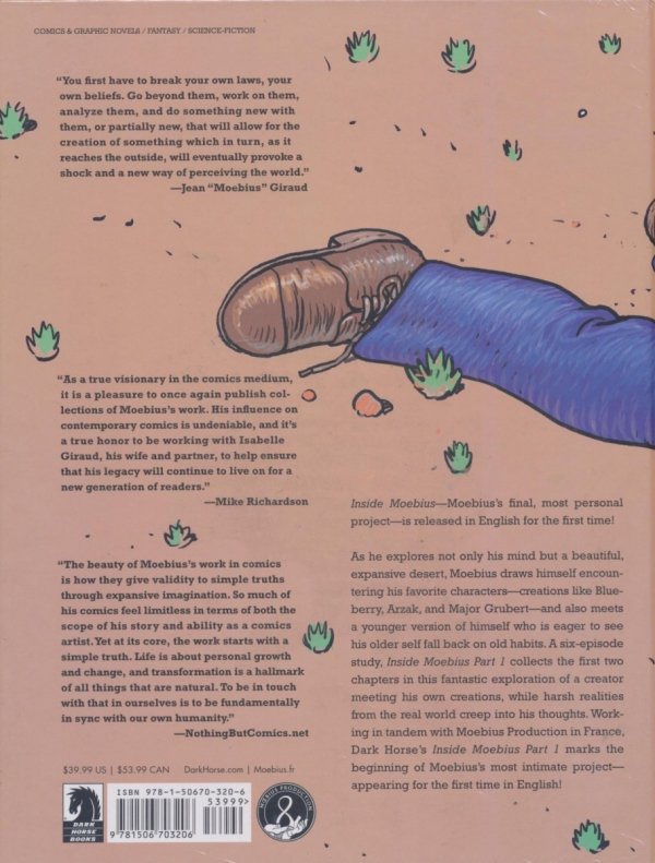 MOEBIUS LIBRARY INSIDE MOEBIUS VOL 01 HC [9781506703206] **promocja TOMY**