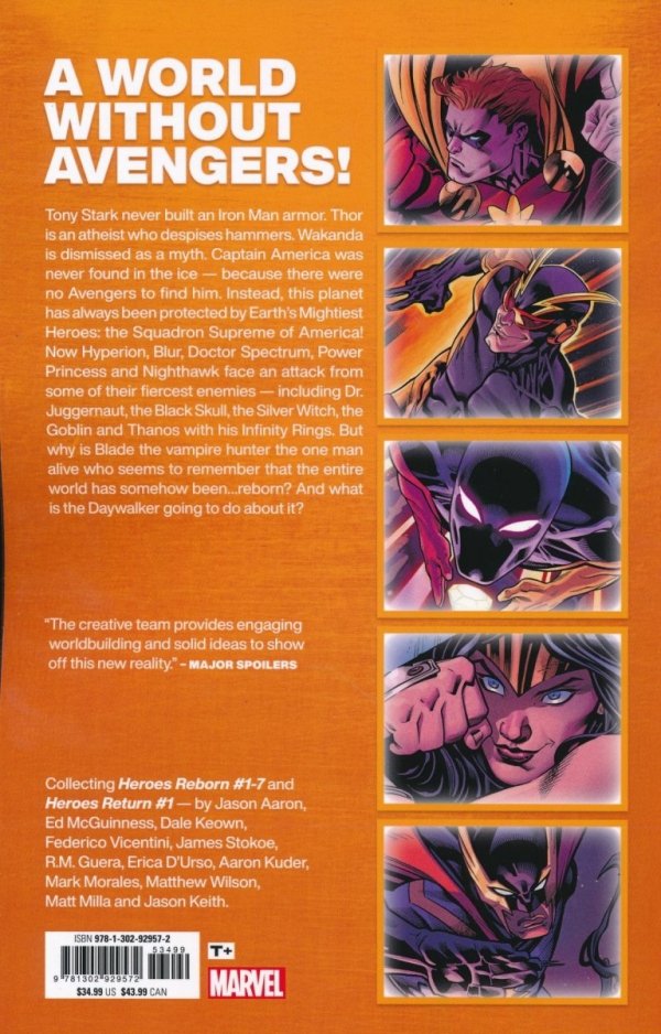 HEROES REBORN AMERICAS MIGHTIEST HEROES TP [9781302929572] **promocja TOMY**