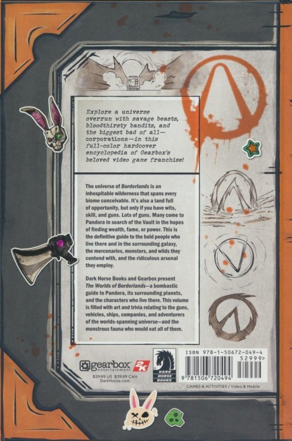 WORLDS OF BORDERLANDS HC [9781506720494]