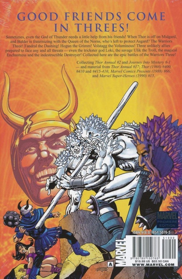 THOR THE WARRIORS THREE UNLEASHED HC [STANDARD] [9780785150763] **OFERTA SPECJALNA**