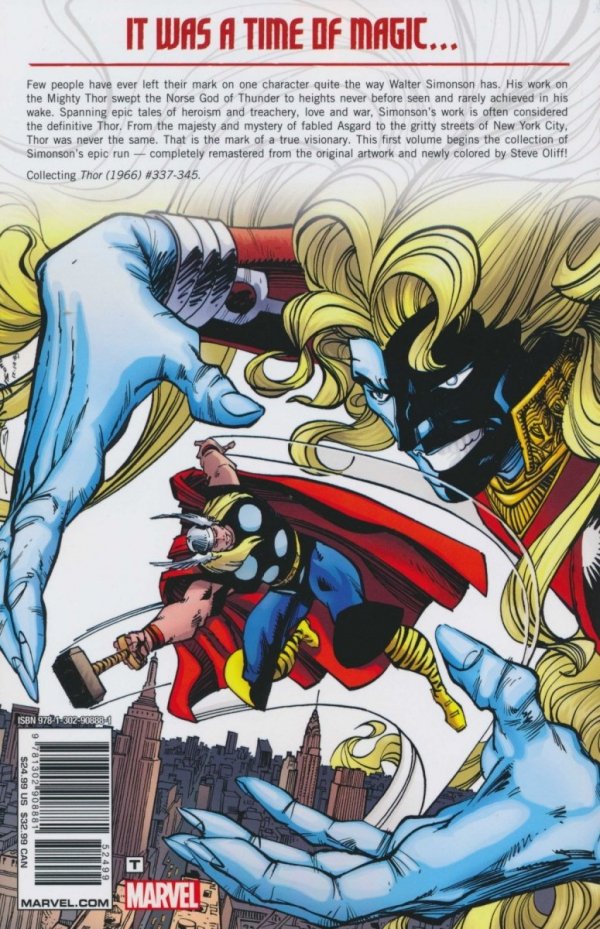 MIGHTY THOR BY WALTER SIMONSON VOL 01 TP [9781302908881] **promocja TOMY**