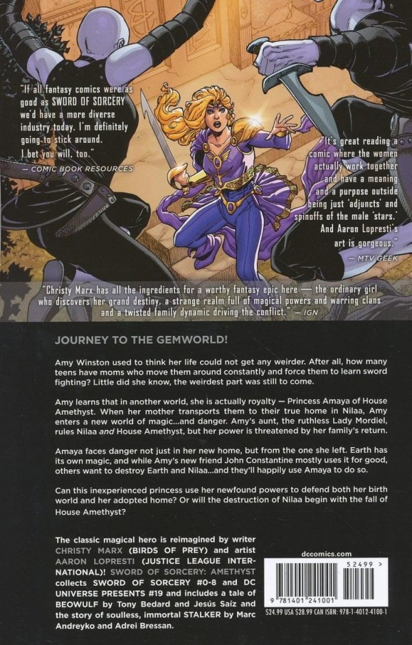 SWORD OF SORCERY VOL 01 AMETHYST TP [9781401241001] **promocja TOMY**