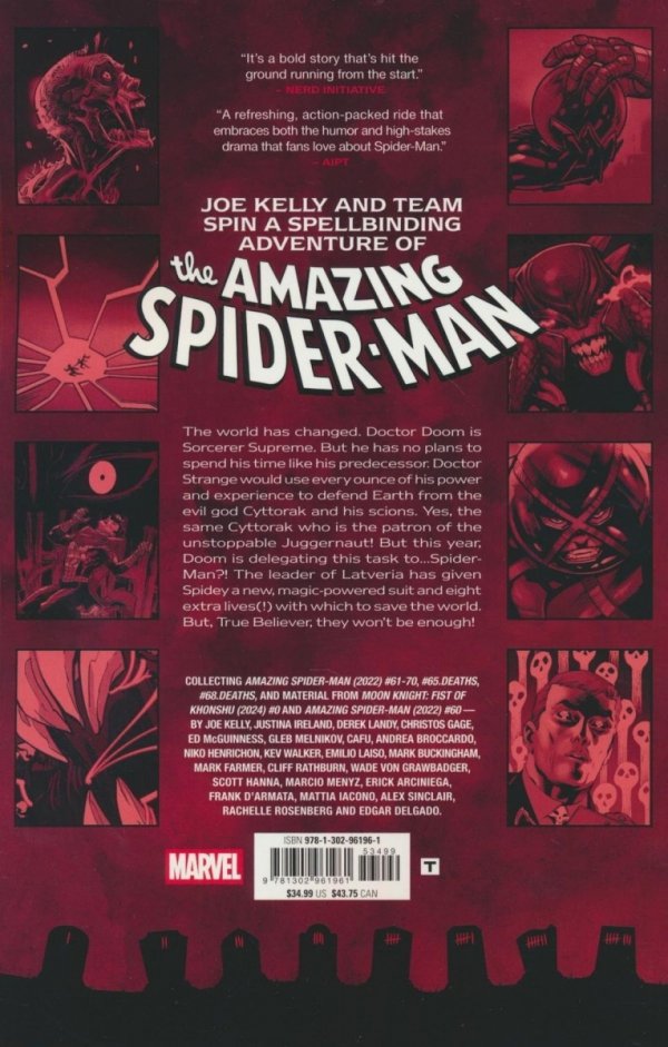 AMAZING SPIDER-MAN THE 8 DEATHS OF SPIDER-MAN TP [9781302961961] **OFERTA SPECJALNA**