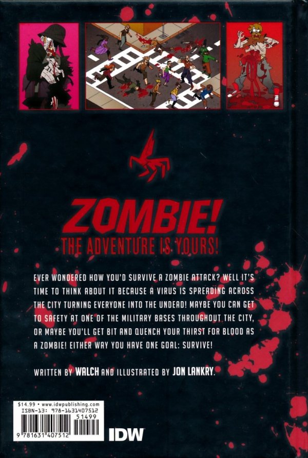 ZOMBIE THE ADVENTURE IS YOURS HC [9781631407512]